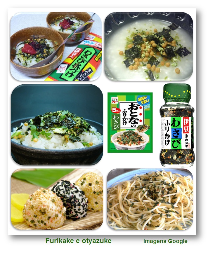 furikake-e-otyazuke-alimentos-secos 10 fatos interessantes sobre WASABI